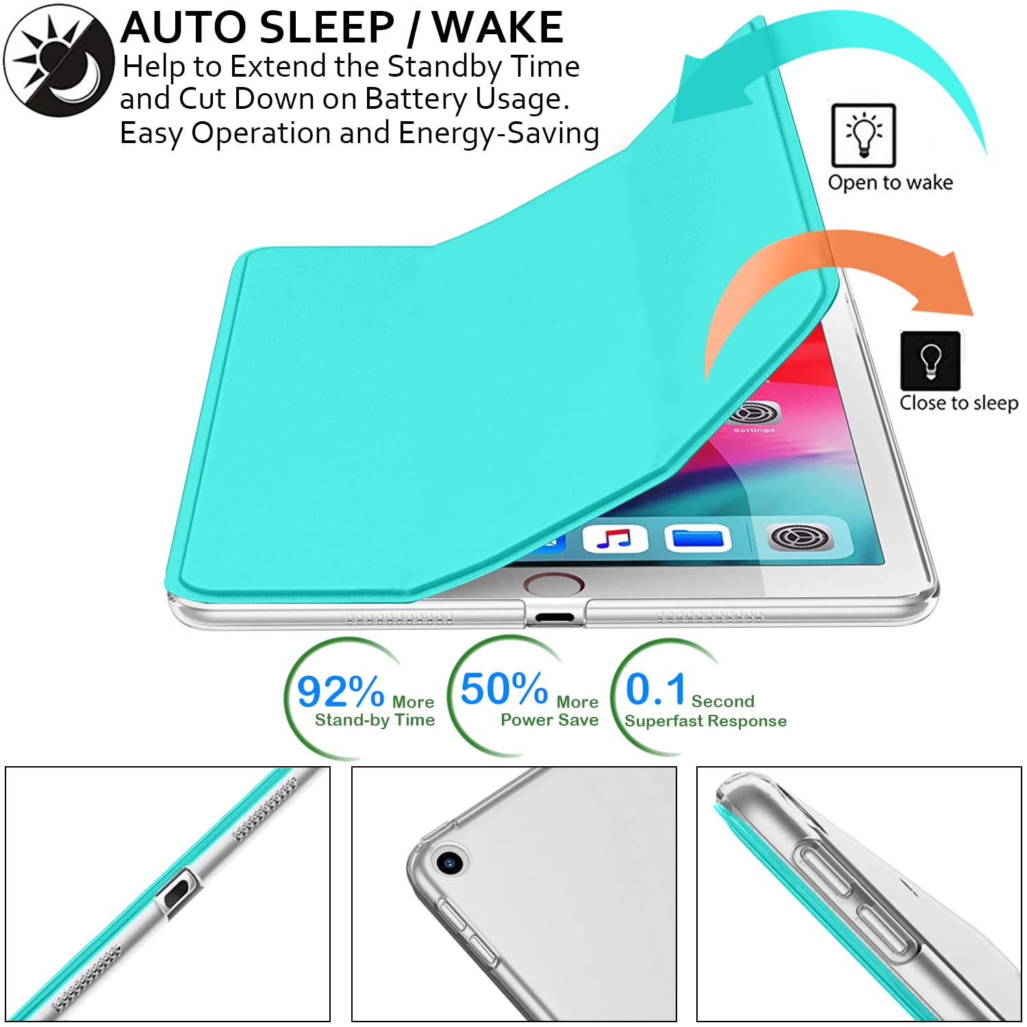 Modelo antigo iPad 2ª geração 24.6 cm 2011 capa A1395 A1396 A1397