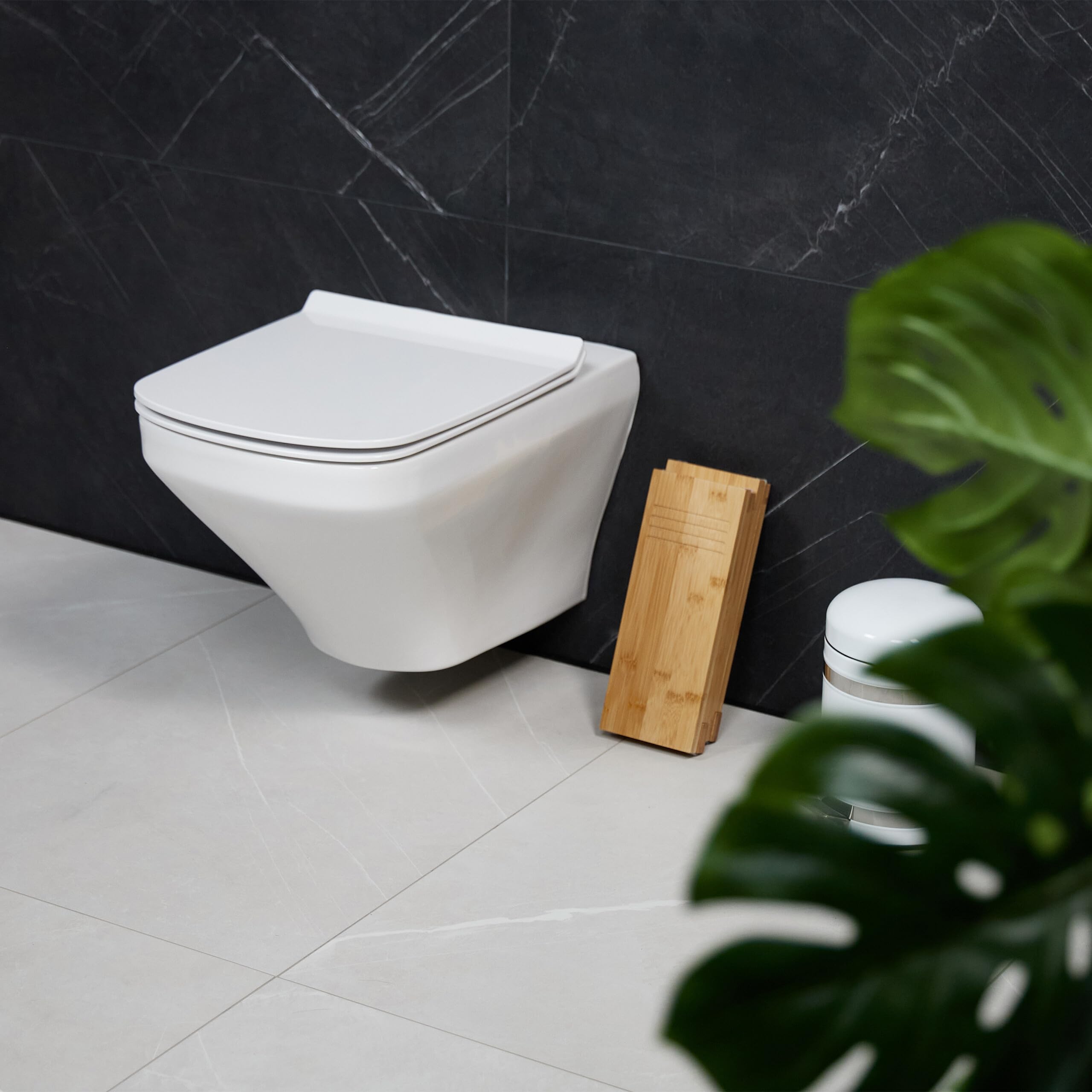 Sgabello Da WC Relaxdays In Bambù - Regolabile 3 Altezze, Pieghevole, Per Posizione Accovacciata - Foto 10