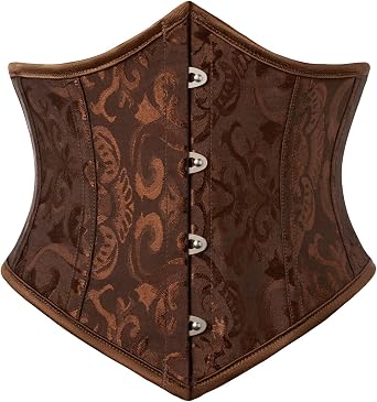 Scarlet Darkness Corset Belt for Women Fishbone Wide Waist Corset Pirate Belt