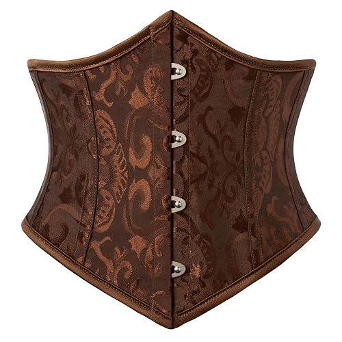 Scarlet Darkness Corset Belt for Women Fishbone Wide Waist Corset Pirate Belt