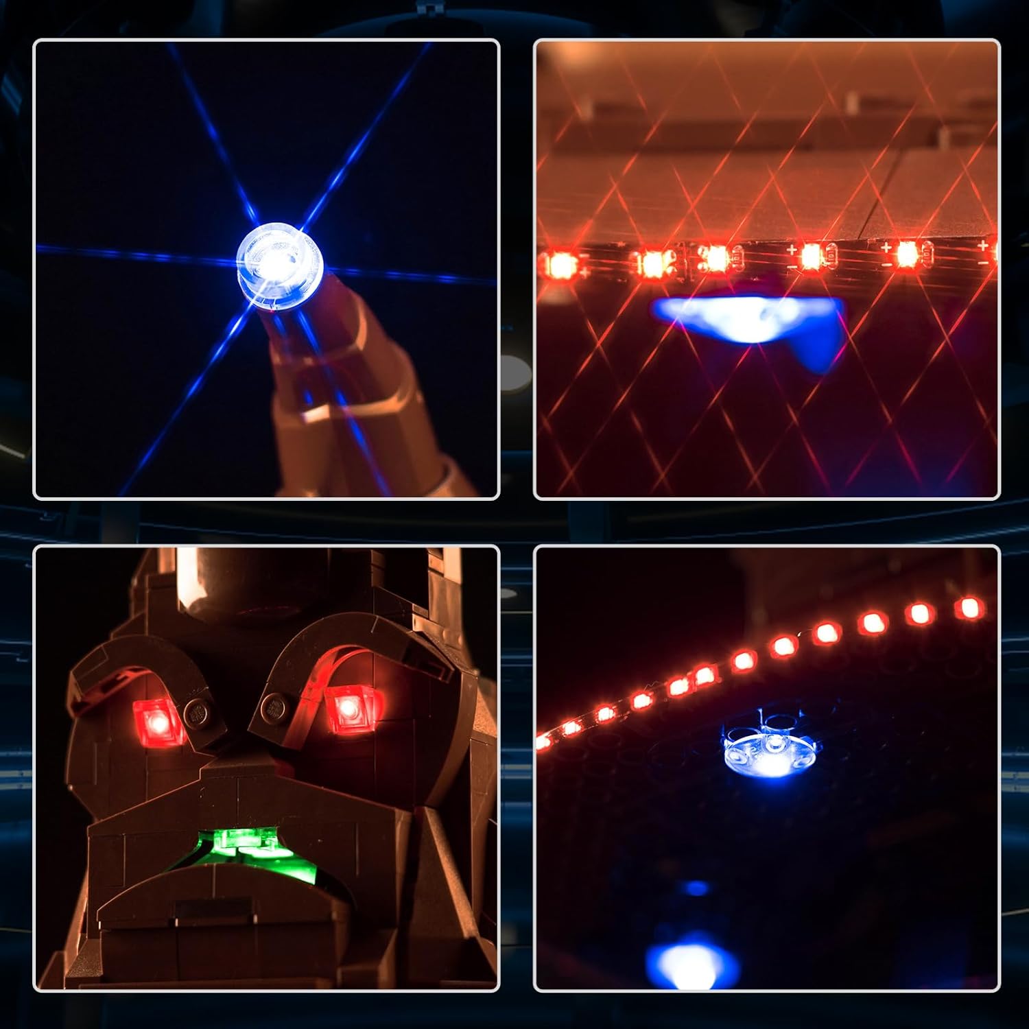 LED Light Kit for Lego 76429 Talking Sorting Hat, Light Kit ONLY, Lego Model is NOT Included