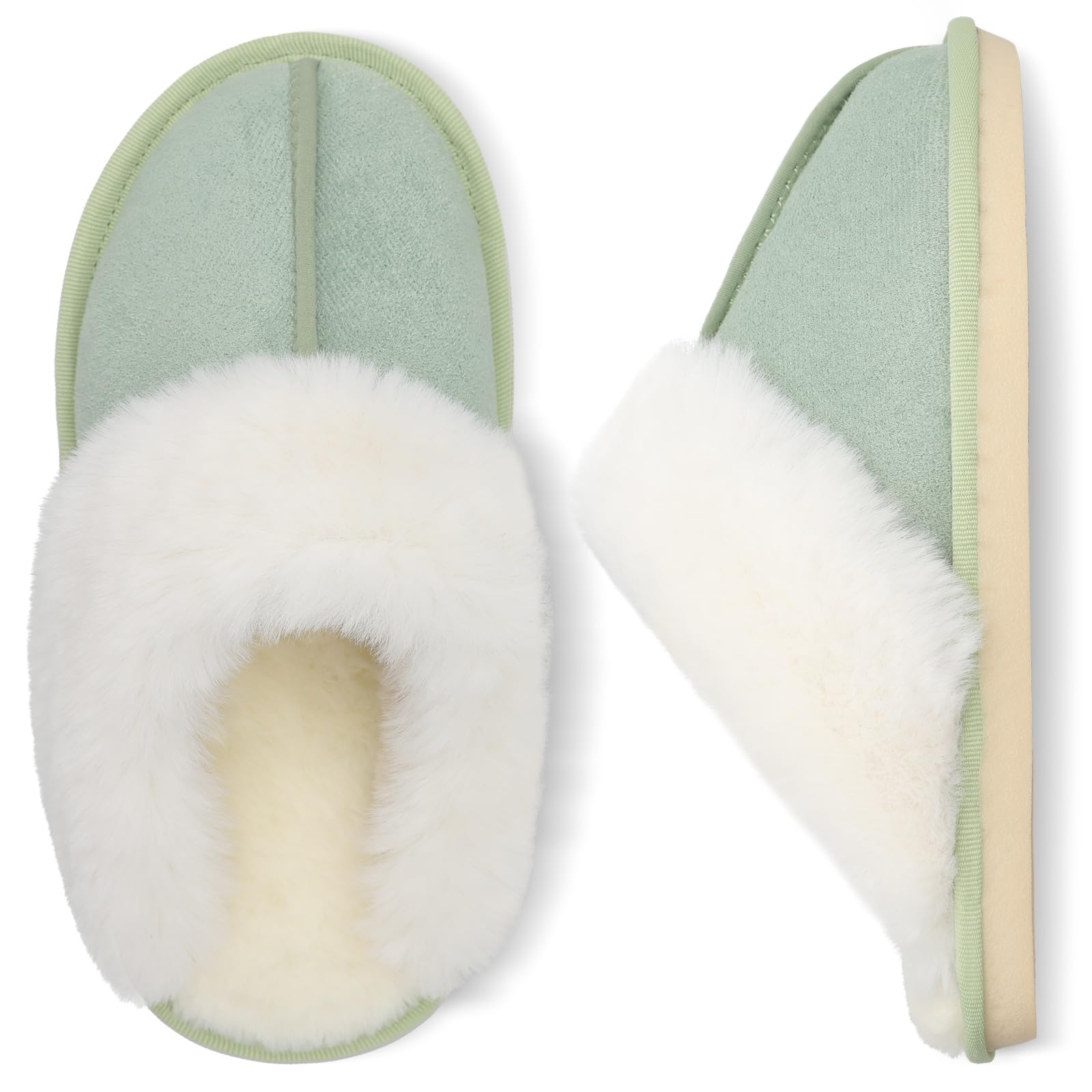 Besroad Women's Winter Warm Fuzzy House Slippers
| Besroad Plush Faux Fur Fluffy Slippers for Women
| Besroad Warm Fluf