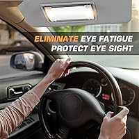 Vista 5 de Visera solar del lado del pasajero derecho para Honda Accord 2008 2009 2010 2011 2012 2013 2014 2015 2016 2017 gris repuesto # 83230TA0A91ZA