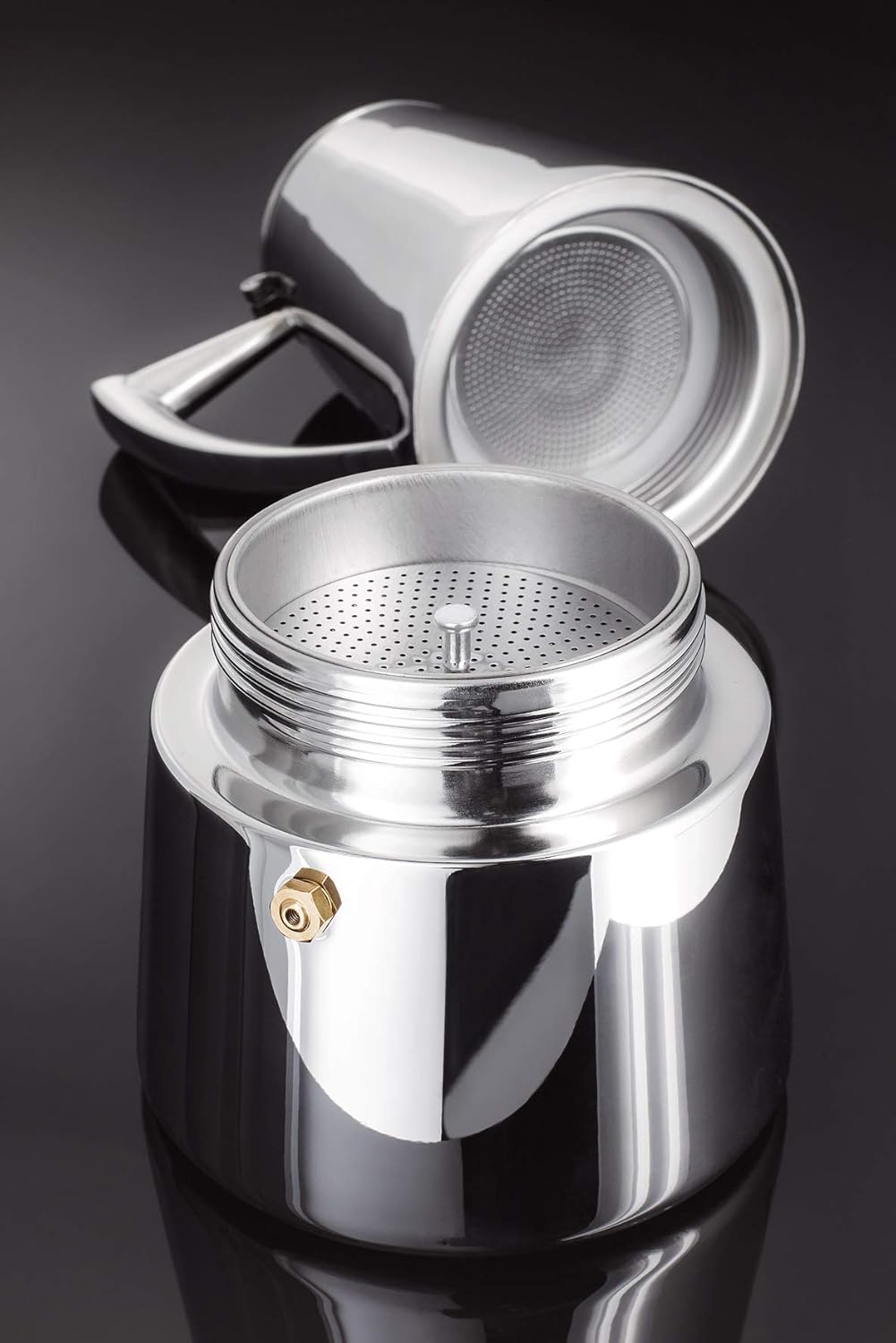 Stellar Art Deco, 6 Cup Espresso Maker, 375ml 4