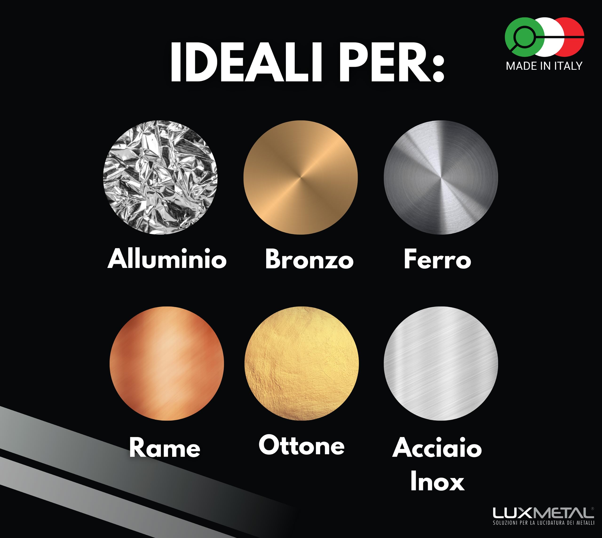 Dischi In Sisal Pura Per Lucidare A Specchio Metalli Acciaio Inox 200 mm Lux Metal