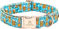 Vista 52 de Lionheart glory Collar de perro floral de alta calidad, collar de primavera para perro, ajustable, resistente, para perros pequeños