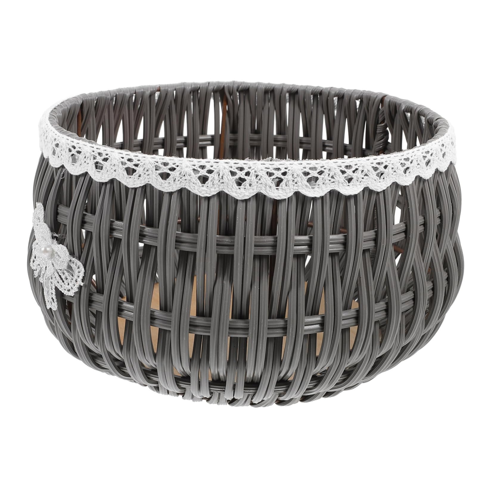 BESPORTBLE 3stücke Rustikaler Geflochtener Pflanzenkorb Für Blumenarrangements Dekorativer Blumentopf Rattan Für Sukkulenten Und Cacteen Perfekter Wohnaccessoire Für Stil