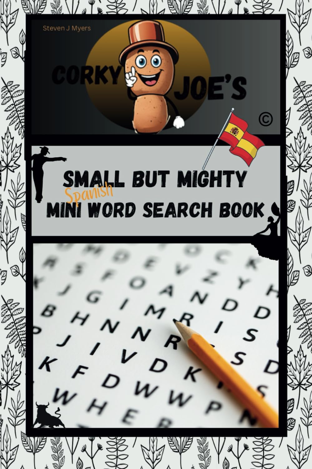 Corky Joe's Small but Mighty Mini Spanish Word Search Book