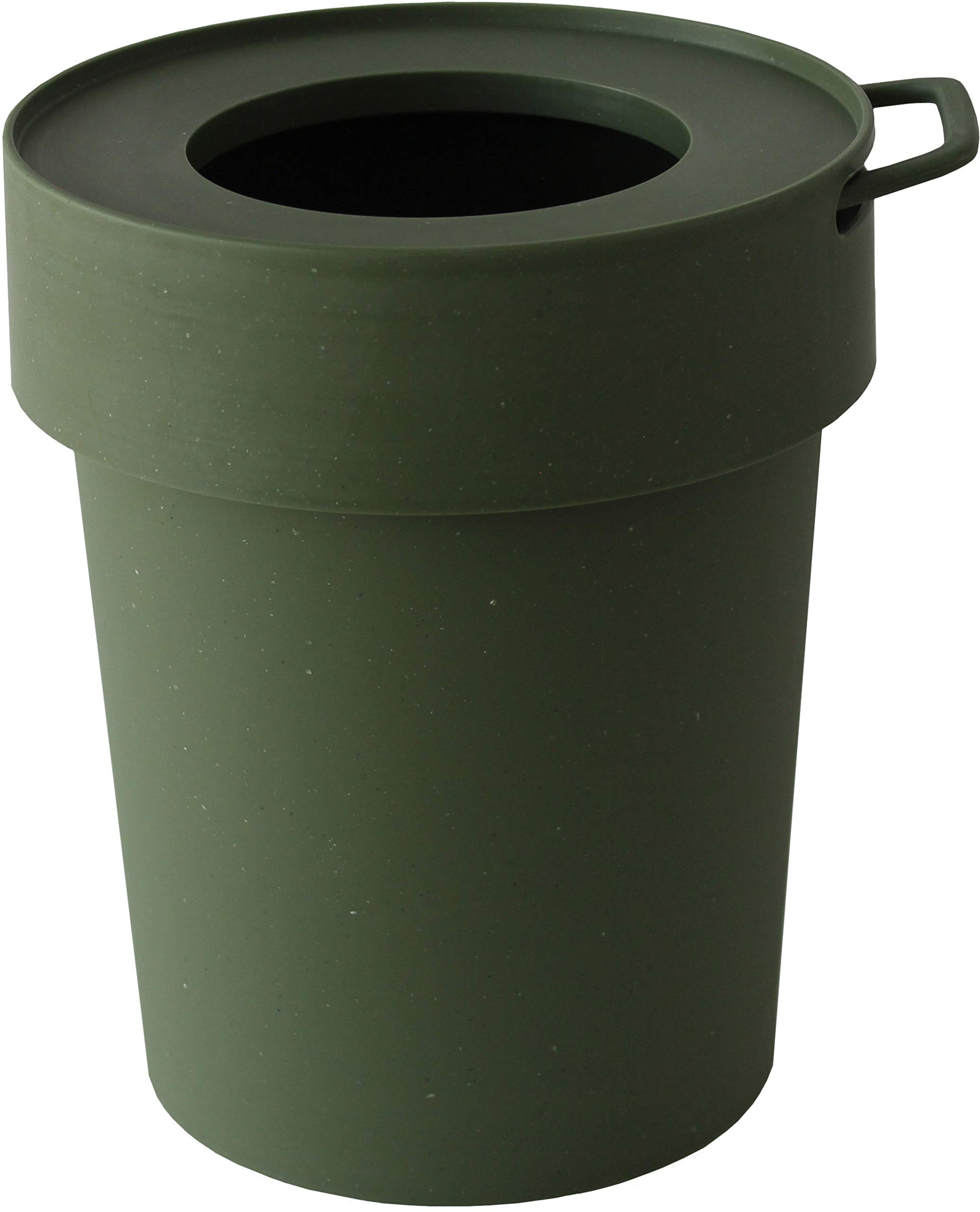 Hachiman Vert Waste Garbage Can Tap Trash