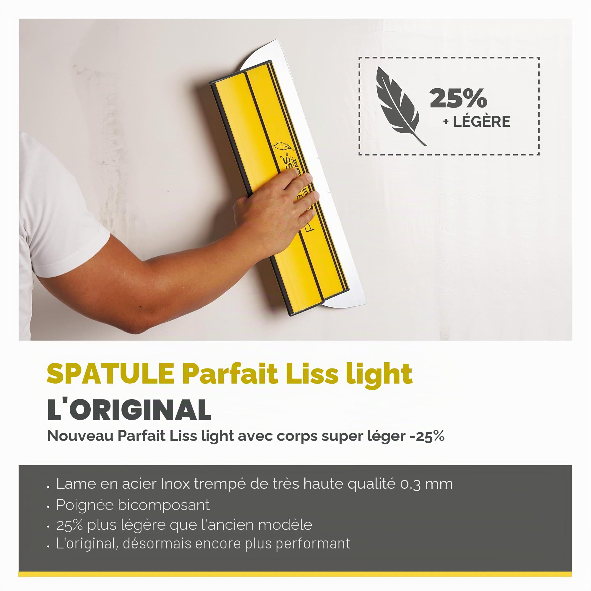 Boldrini Spatule originale Parfait Liss pour rasage, 45 cm