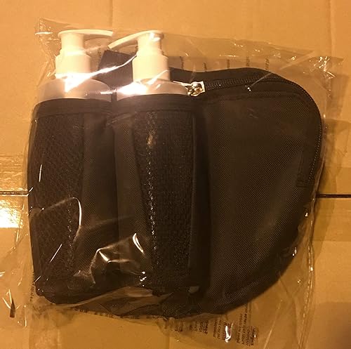 Therapist's Choice® Funda de aceite de masaje/loción de doble botella para botella de 8 onzas (2 botellas con bomba incluida)