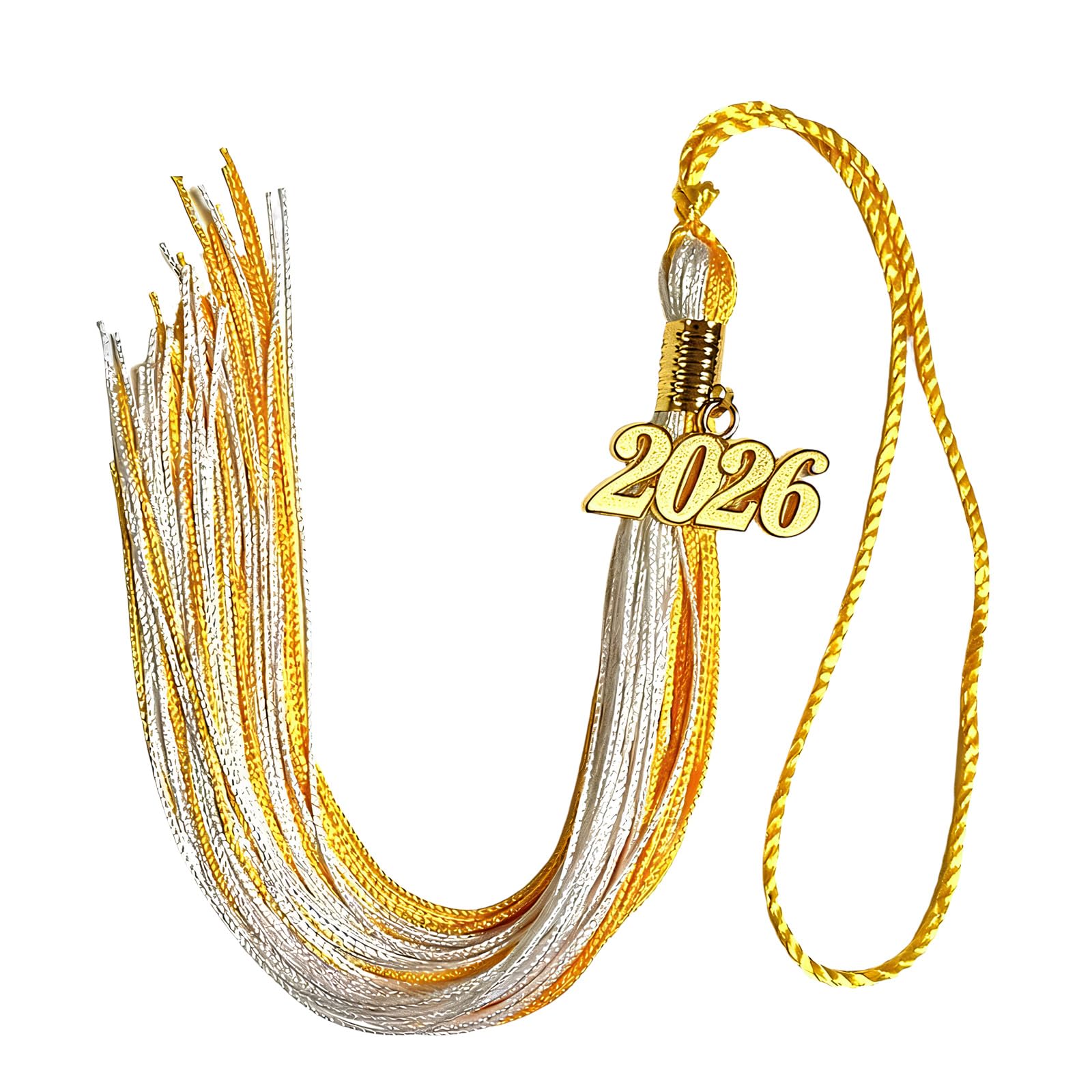 Graduation Cap Tassels 2026 Year Marking Sturdy Attachment for Commencement Ceremony Graduation Year Charm