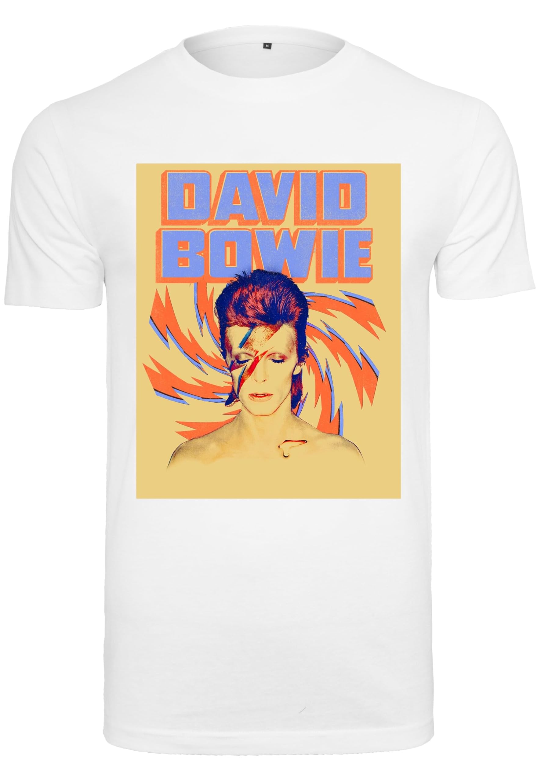 MERCHCODEMen's Mc868-david Bowie Star Dust Tee T-Shirt (pack of 1)