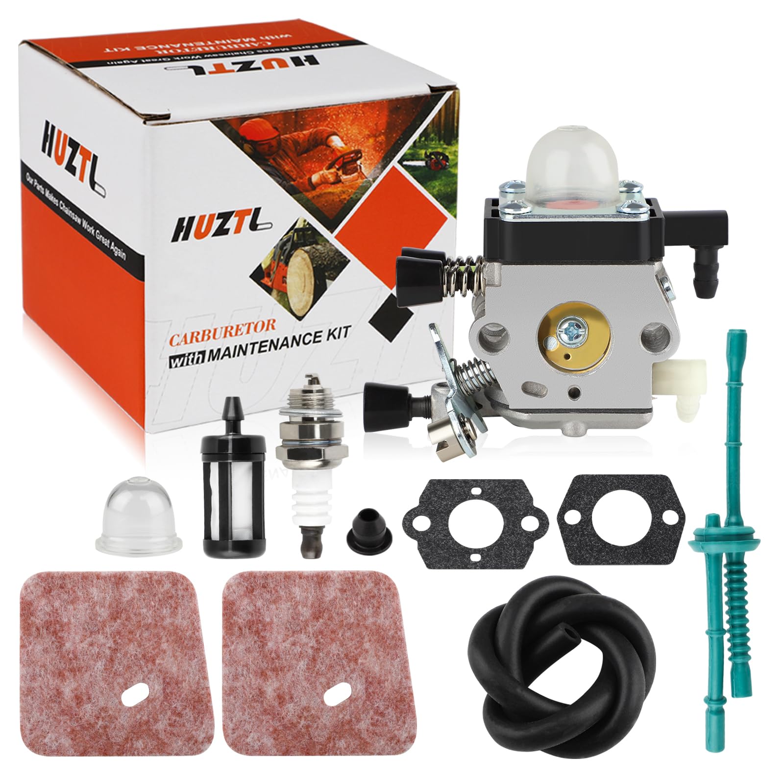 Kit Joint Carburateur Pour Stihl FS38 FS45 FS55 FS46 MS171 MS181 Etc. - Compatible Zama C1Q-S66