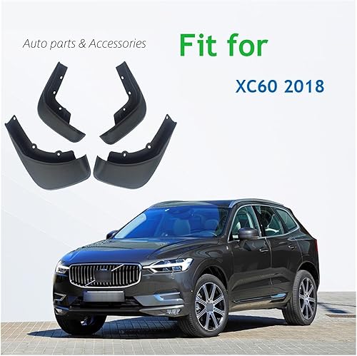 Miniatura 17 de Car Mud Flaps，Mudflaps，Splash Guards，Mud Flap，Mudguards，Fender Styling，Compatible for Volvo C30 S40 S60 S80 XC40 XC60 XC90 V40 V60 2007-2019