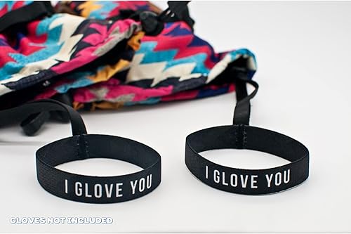 Miniatura 3 de GloveCuff - Correa de seguridad para guantes de esquí, snowboard, invierno, correa elástica para muñeca, correa de guante para adultos, unisex,