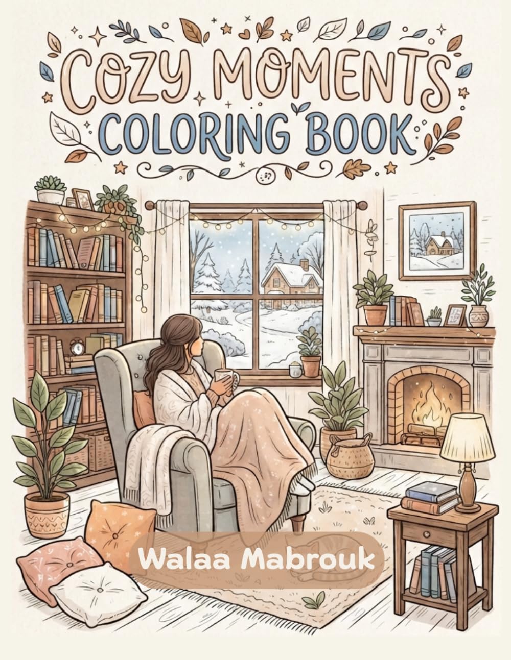 Cozy moments coloring book