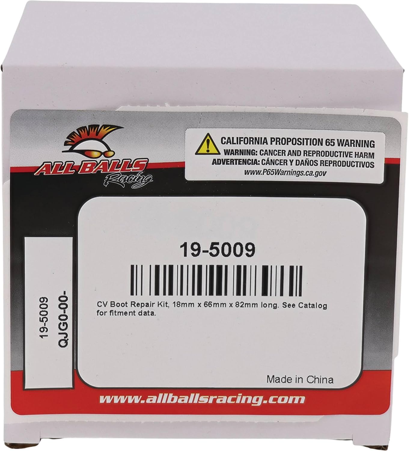 All Balls Racing CV Boot Kit 19-5009 Compatible With/Replacement For Honda TRX500FA 2001-2014, TRX500FE 2005-2013, TRX500FGA 2004-2007, TRX500FM 2005-2013, TRX500FPA 2011-2014