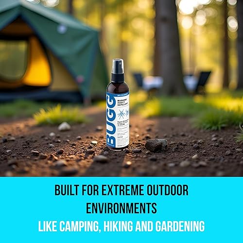 Miniatura 4 de BUGGINS Spray repelente de insectos  20% picaridina  12 horas de protección contra mosquitos y garrapatas, repele mosquitos, moscas y no se