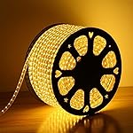 Desidiya ® 5 Meter LED Rope Light for Decoration-Waterproof Decorative Lights,Cove Light for Ceiling | LED Pipe Light for Home Decor | Led Strip Lights for Diwali Decoration,Birthday (Warm White)