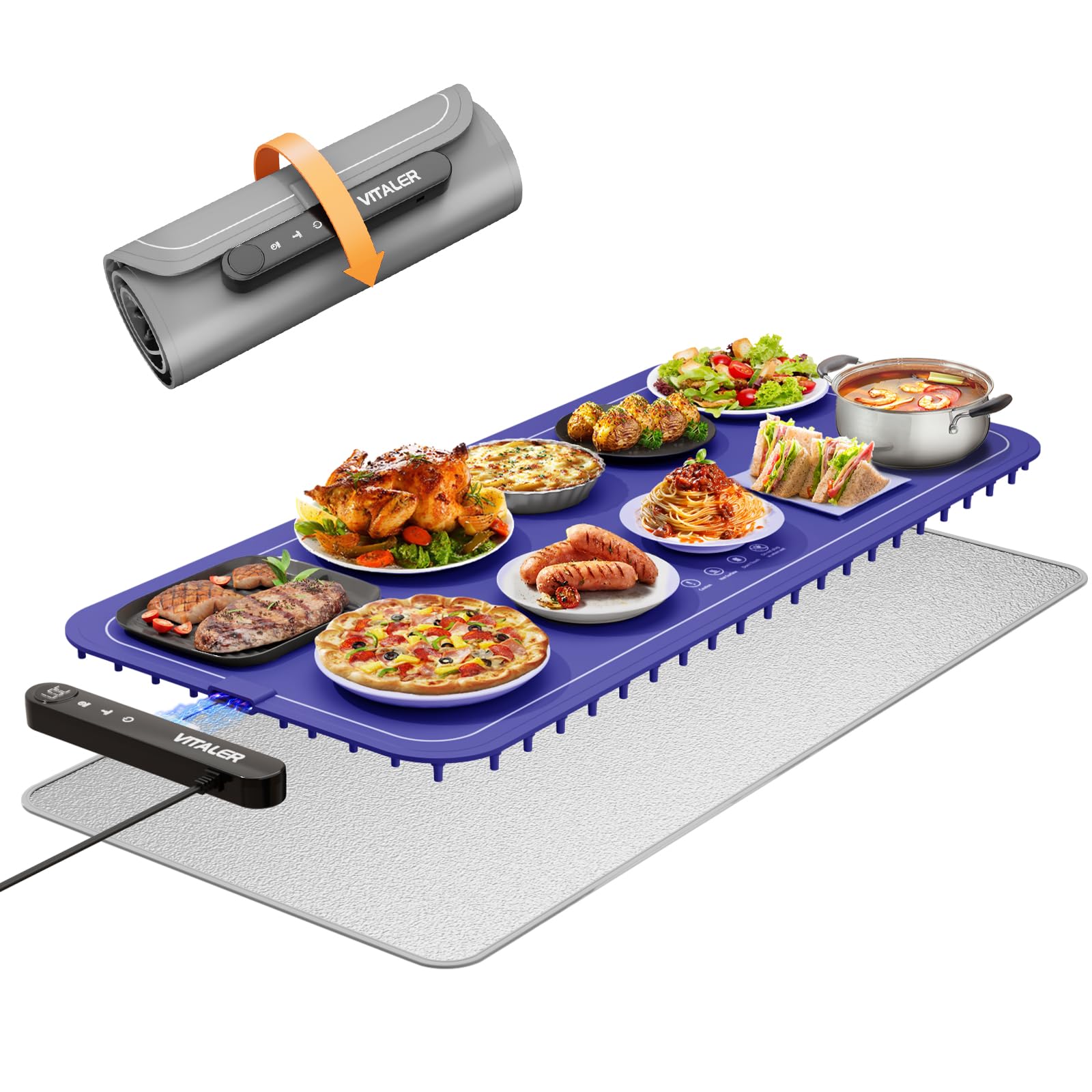 Amazon.com: Vitaler Warming Mat for Food, (XXL 35”x16”) Electric