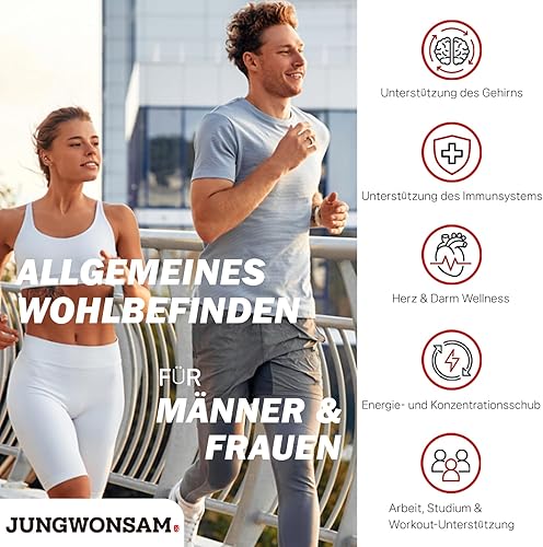 Miniatura 2 de Extracto de ginseng rojo coreano fermentado de 6 años  4 botellas de 7.05 oz  9.6 mg de ginsenósidos por 0.53 oz  Energía, enfoque, fatiga y apoyo