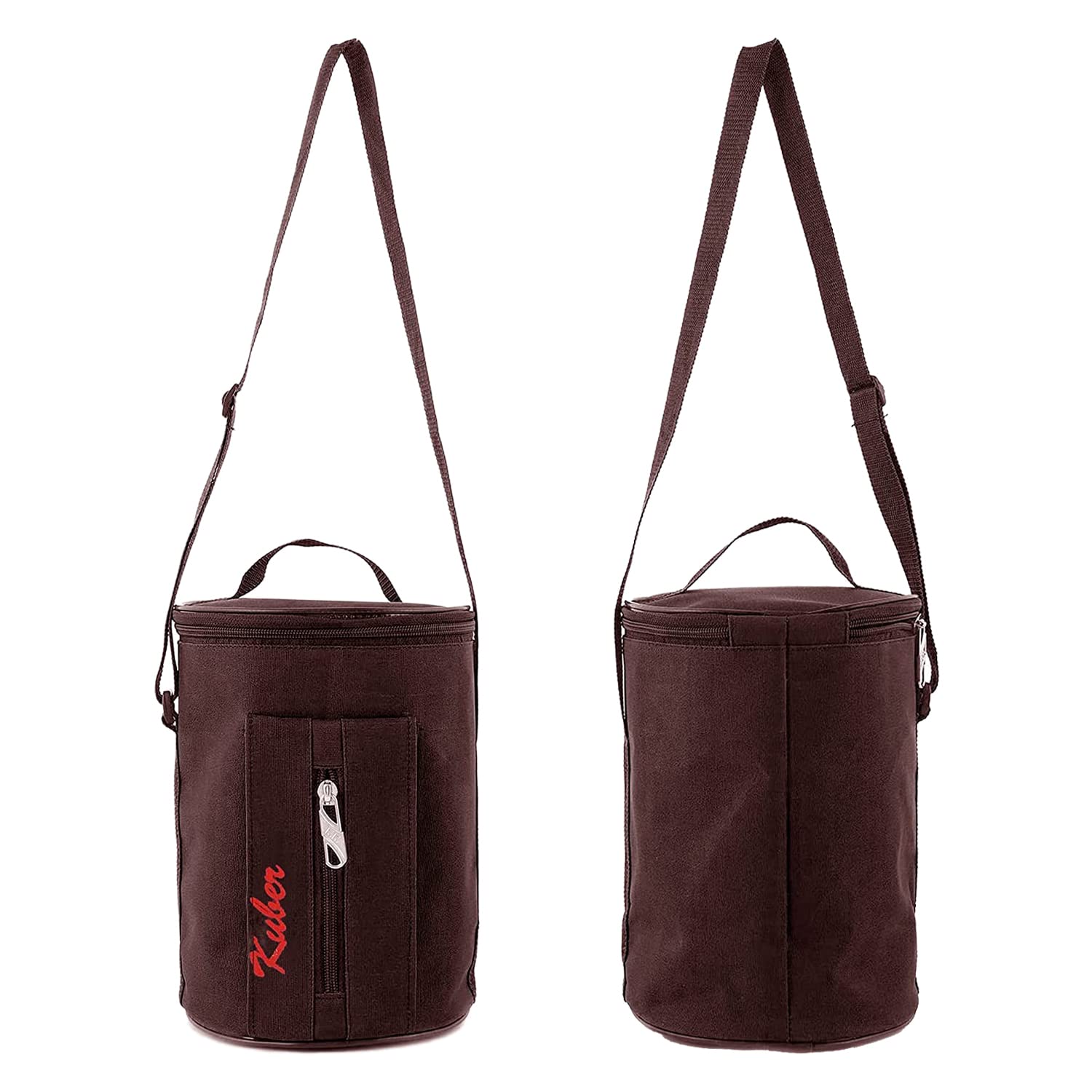 Canvas Lunch Bag - Durable & Waterproof Tiffin Bag -2