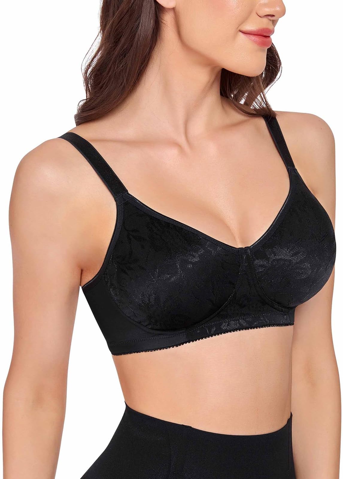 Wireless Bras for Women No Underwire Push Up Bra Comfort Seamless Full Coverage Bralettes with Support Everyday Bra