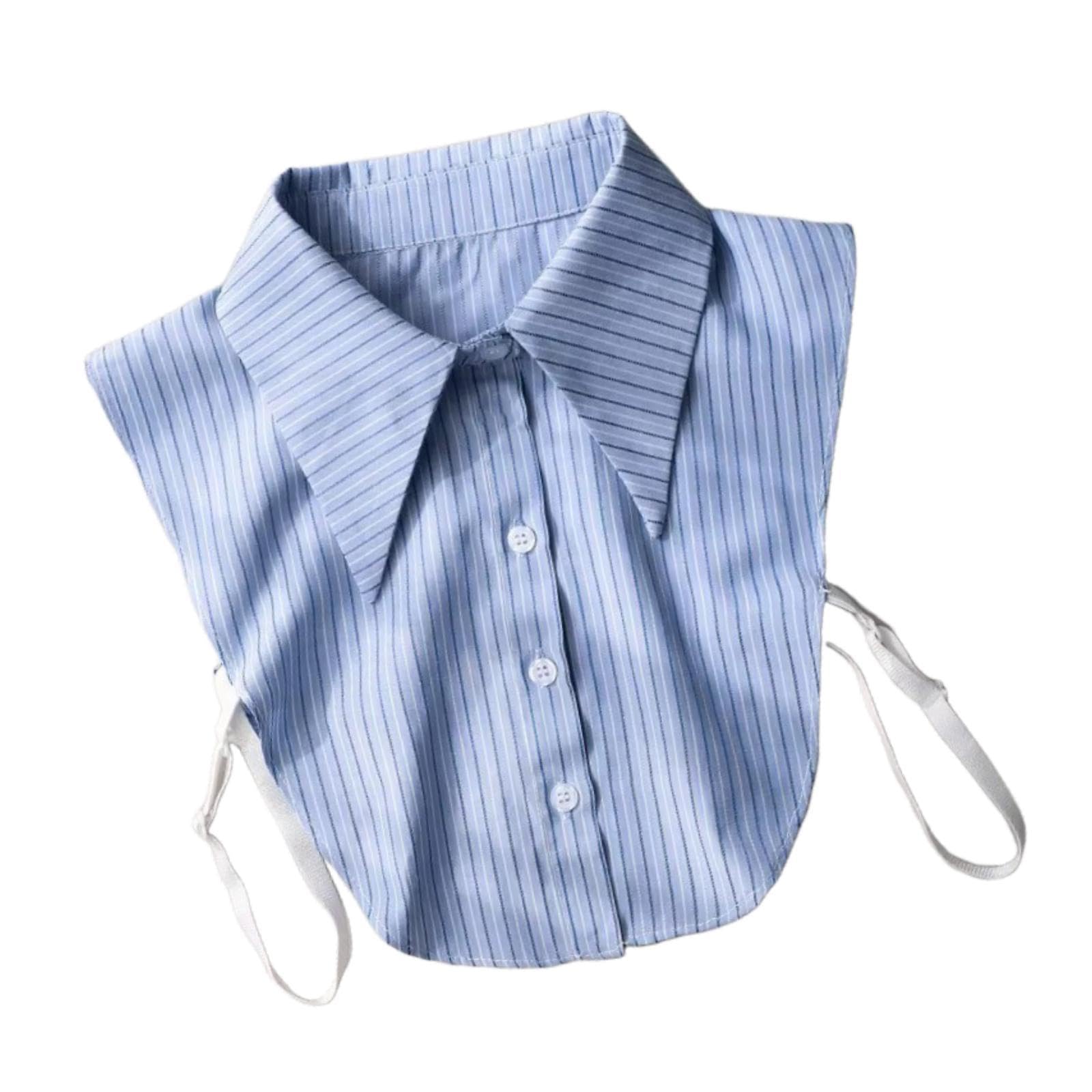 Faux col amovible élégant en tissu agréable mode femme
