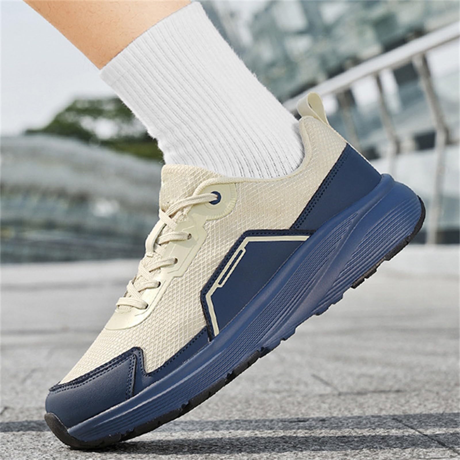 Scarpe da corsa da uomo con ammortizzazione, unisex, scarpe sportive da donna, scarpe da ginnastica in rete, scarpe da jogging antiscivolo, scarpe estive per attività all'aperto, scarpe da trekking