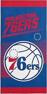 Northwest NBA Officially Licensed Philadelphia 76ers 30" x 60" Microfiber Beach Towel