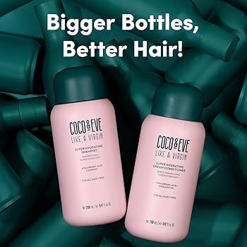 Coco & Eve シャンプー セット Coco & Eve Like a Virgin Shampoo & Conditioner Bundle Set