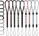 FrgKbTm Hand Wrist Strap Lanyard, Adjustable Nylon Colorful for Mobile Phone, Camara, USB Flash Drive, ID Name Tag Badge