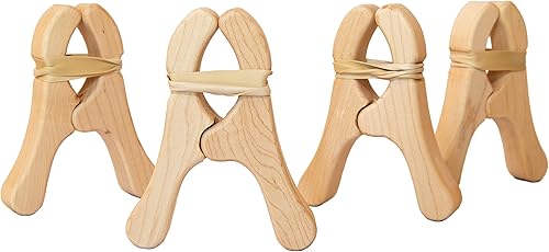 Miniatura 9 de Sarah's Silks Playsilk de noche estrellada gigante + 4 clips de madera para jugar