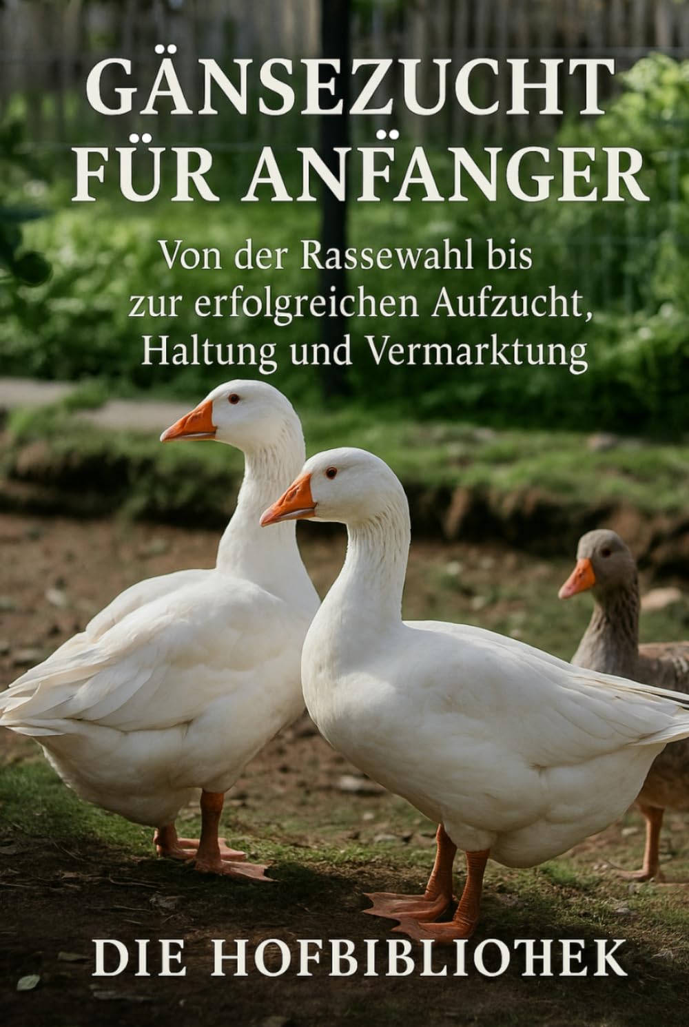 Gänsezucht für Anfänger: Gänse erfolgreich halten, aufziehen und vermarkten: Der praktische Leitfaden zu Rassenwahl, Stall, Weide, Fütterung, Gesundheit und Weihnachtsgans-Produktion