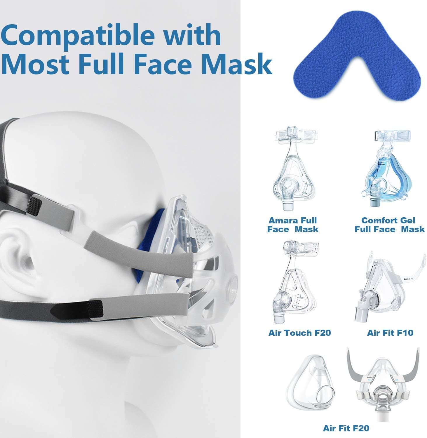 12 Pack CPAP Nose Pads- Comfort Nose Pad for Avoiding Air Leaks, Red Mark, Irri-tation, Pressure Sore on Nose Bridge, Can Be Trimmed to Fit Most Masks - Extremely Soft Fleece Cushion Pads : Health & Household