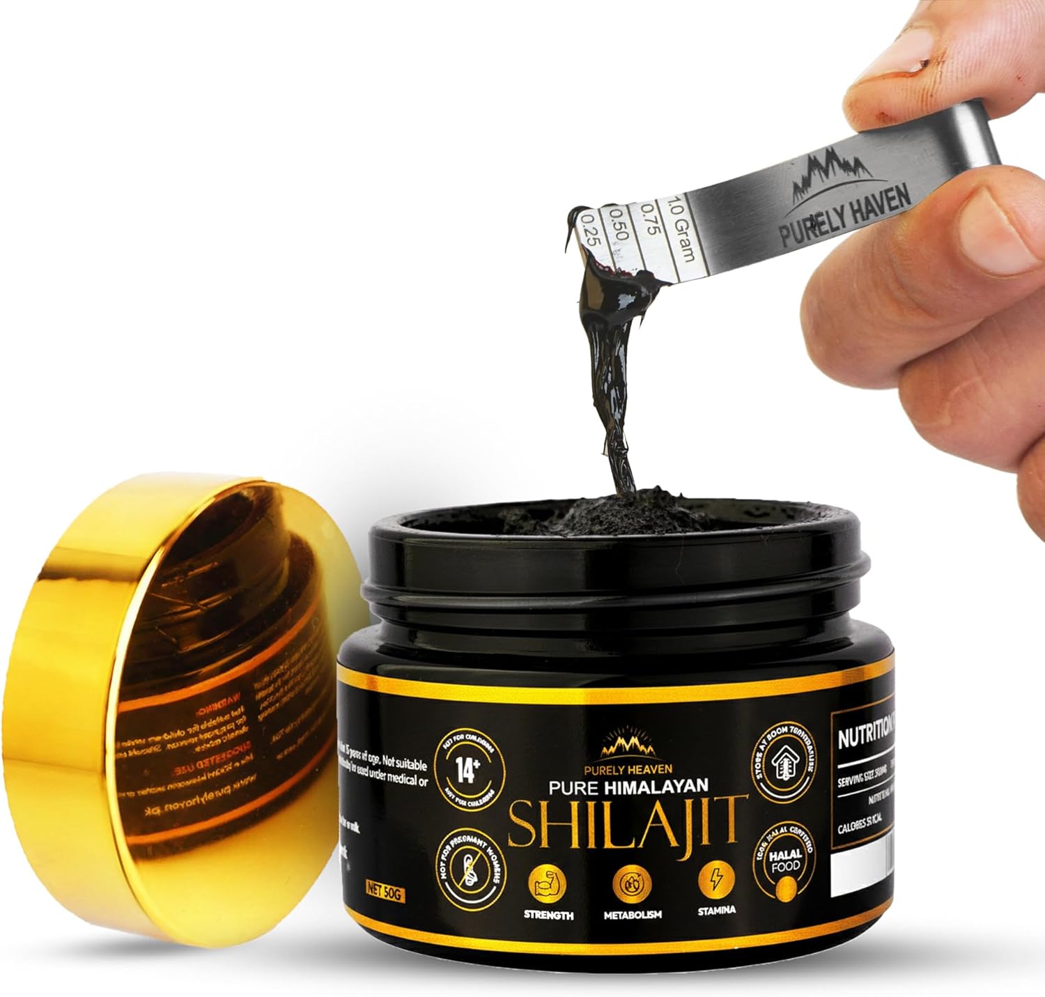 Shilajit Resin Pure Himalayan Organic Resin 50 gram
