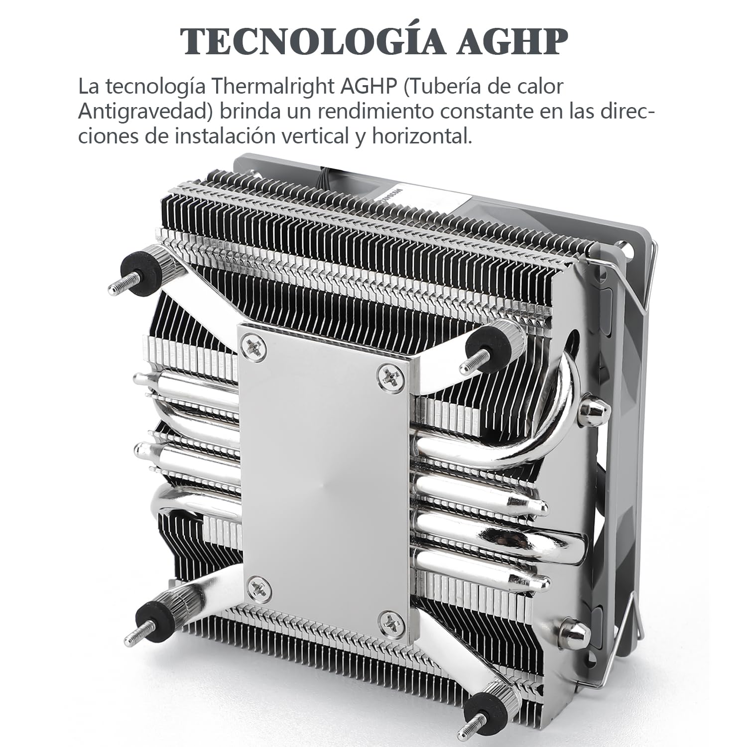 Thermalright AXP90 X47 - Enfriador de aire para CPU ITX delgada, altura 47mm, ventilador PWM TL - 9015 Slim,tecnología aghp para AMD AM4/AM5,Intel 1700/1150/1151/1156/1200,Enfriador de PC