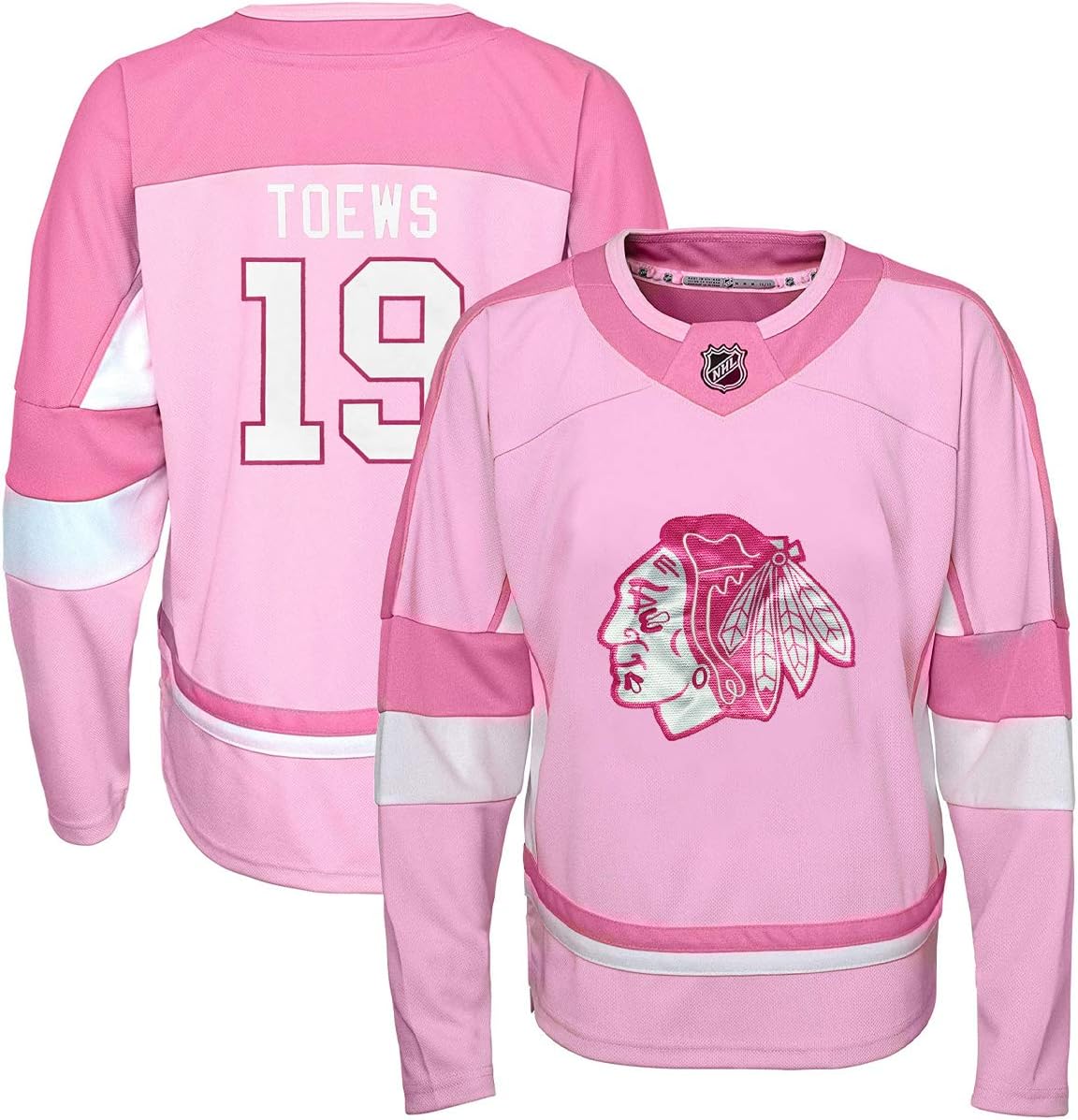 Outerstuff NHL Infants Toddler Pink Fashion Premier Player Jersey