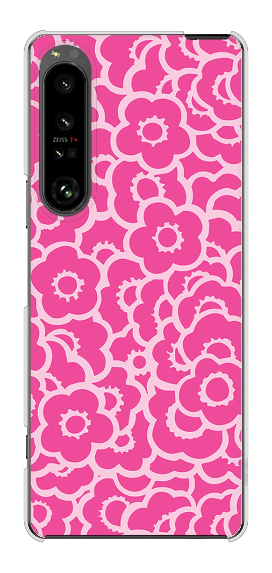 Amazon | docomo Xperia 1 V SO-51D ハード ケース カバー 716 ピンク