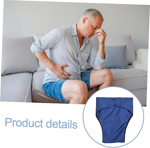 Miniatura 7 de GALPADA 4pcs Adult Cloth Diapers Breathable Leakproof Design Fit for Men Women Elderly Lightweight Reusable for Daily Use and Outdoor Activities