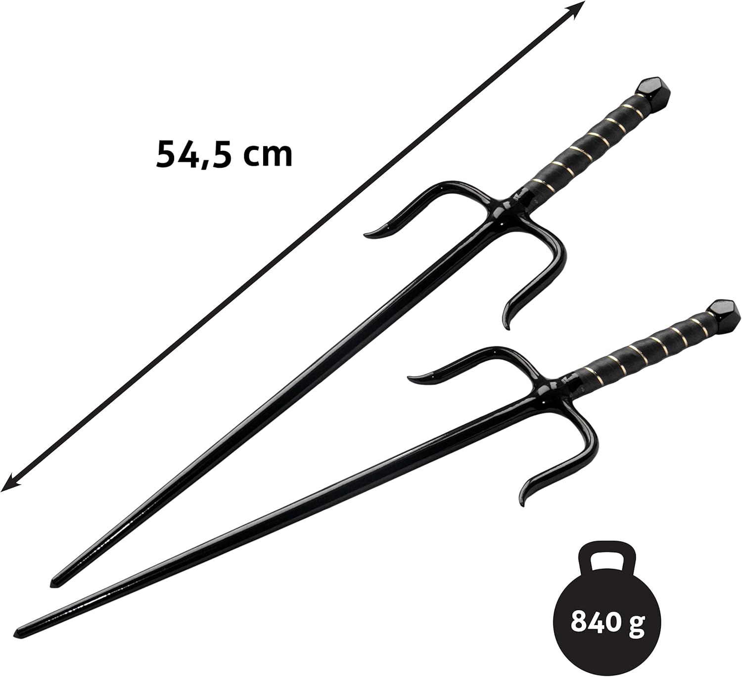 DEPICE Unisex - Adult W-SAS-V2 Training Equipment, Black, Plain