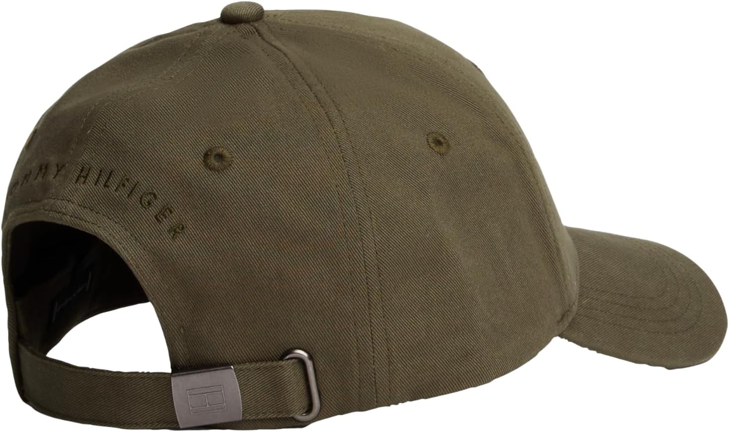 Tommy Hilfiger Mens Cotton Flag Logo Adjustable Baseball Cap - Image 4