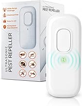 Pest Defence Ultrasonic Pest Repeller, Bye Critter Ultrasonic Pest Repeller Plug-in Mouse Repellent for Home – Repels Mice, Spiders, Rodents, Cockroaches, and Ants – Eco-Friendly, Chemical-Free