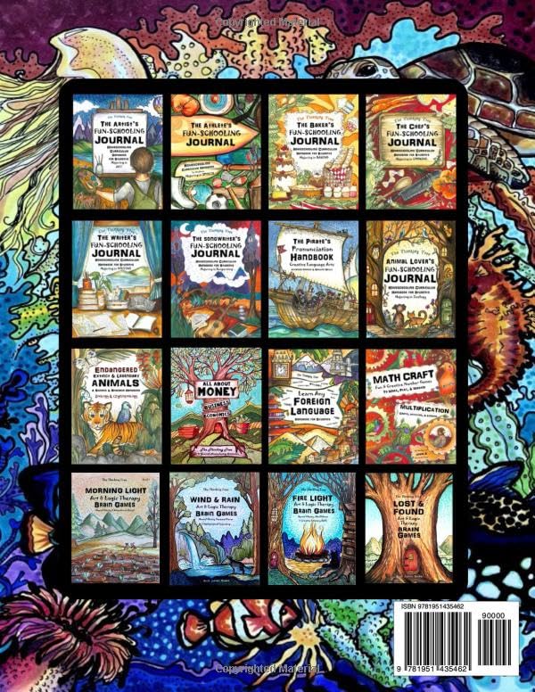 All About Oceans - Marine Biology Handbook: 350 Activities - A Creative Unit Study Science, Research, Geography, Drawing & Language Arts - Image 2