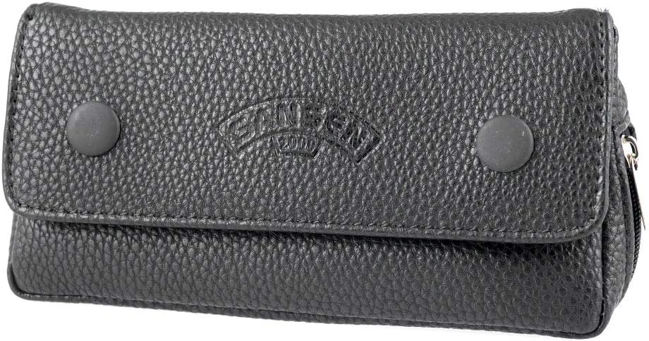 Tobacco Pipe Bag Pouch Case Pipe Pocket Pipe Tool Pocket for 1 Pipe (Black)