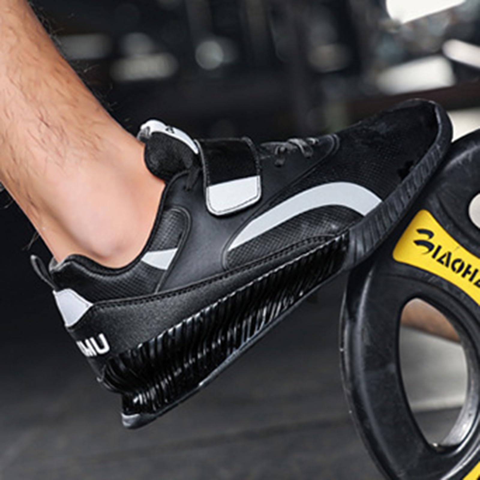 Calzado Deportivo para Fitness Powerlifting,Zapatos Levantamiento Pesas Hombres Mujeres,Zapatillas De Entrenamiento Gimnasio,Mantente Secar,Adecuado para Levantamiento