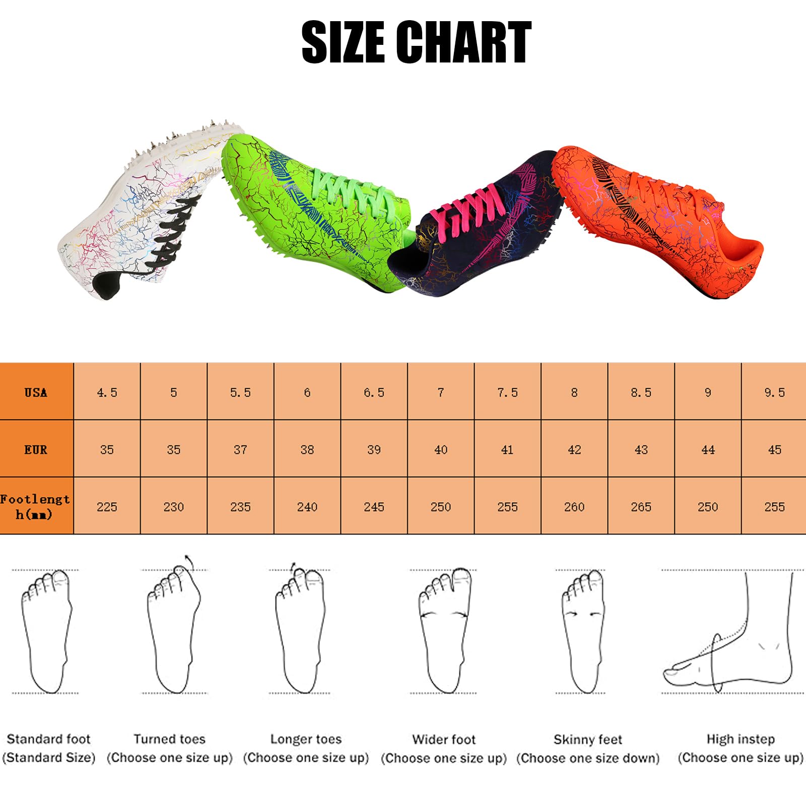Zapatillas de Running Ligeras para Hombre, Mujer y Niños, Clavos de Carrera, Zapatillas de Entrenamiento para Larga Distancia