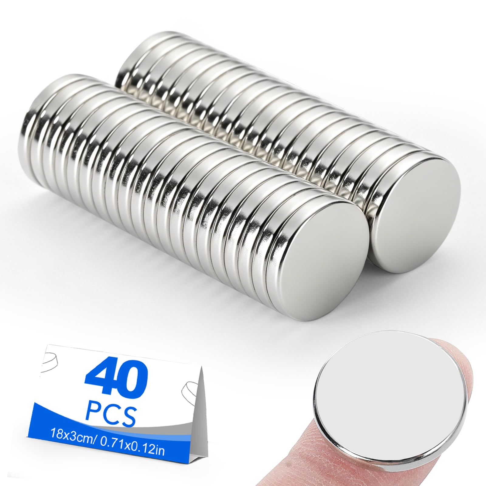 BEST CHOICE MAGNETS 6 Packs Super Strong Disc Magnets 30x3mm — Amazon image 10