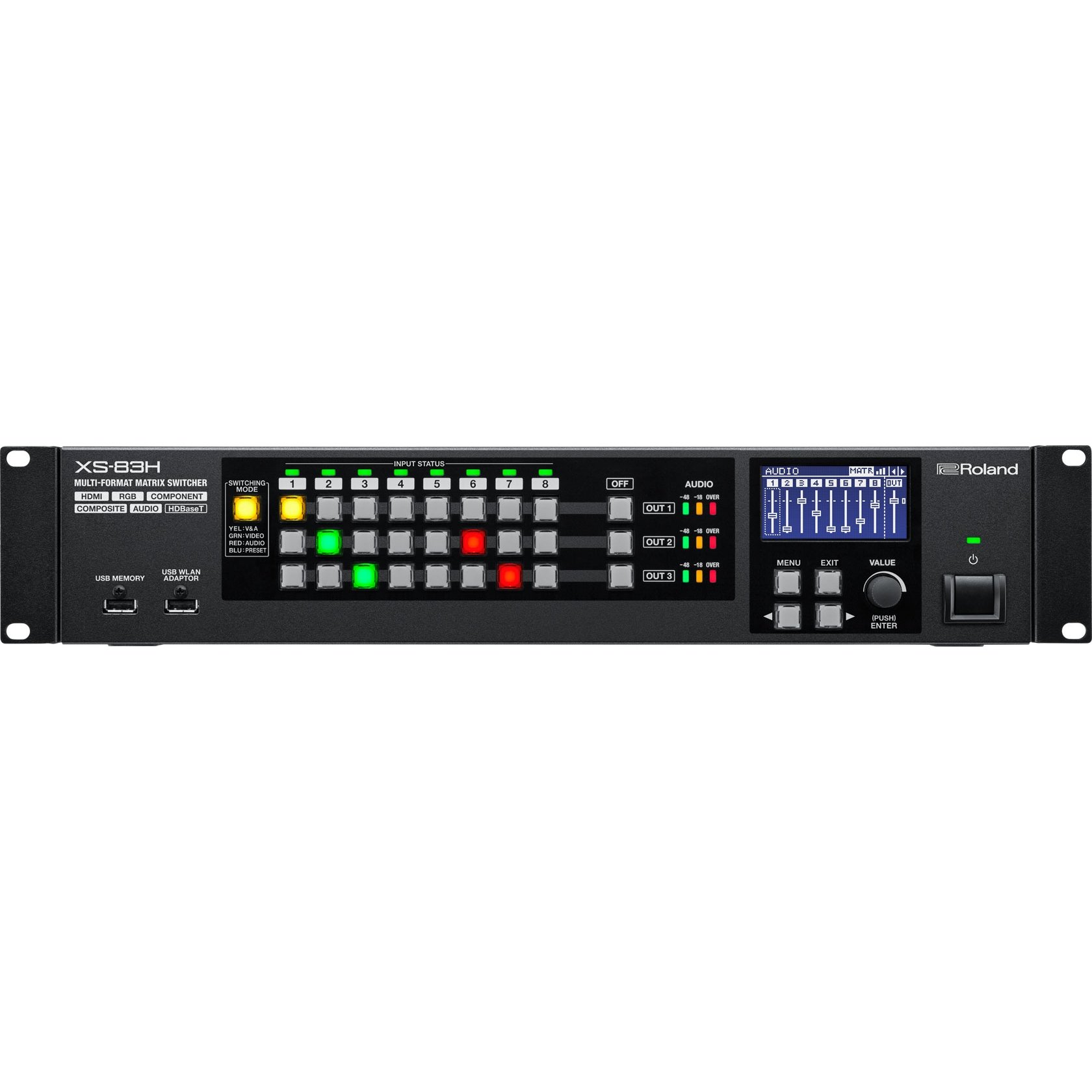 Roland XS-42H マトリックススイッチャー Roland XS-42H Matrix Switcher - YouTube